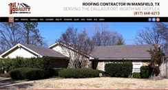 Desktop Screenshot of 1stqualityroofing.com